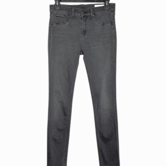 Rag & Bone Dark Gray Skinny Leggings Jeans Size 30 - Picture 3 of 7